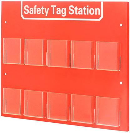 storage stations for tags