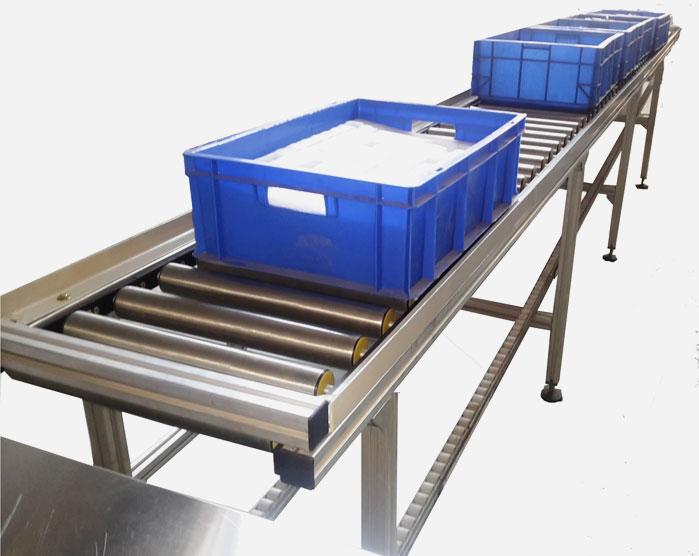 Powered and Free Roller Conveyors