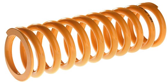 Hot coil spring