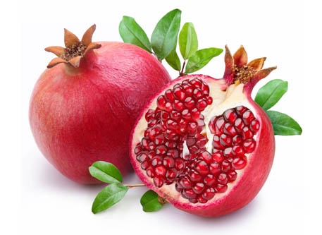 frozen pomegranate pulp