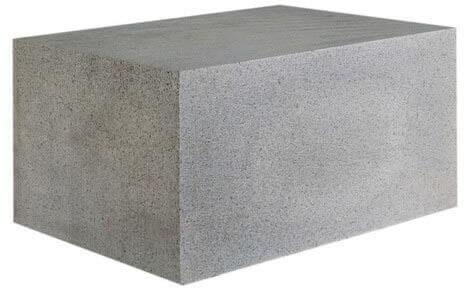 aerated concrete block