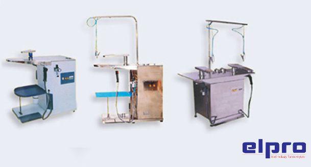 Stain removing machines