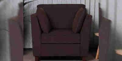 Single Seater Sofa, Color : Chestnut Brown