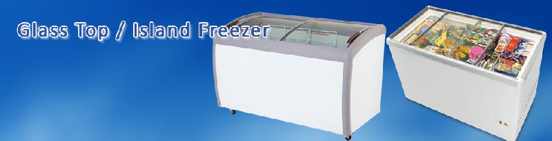 Island freezer