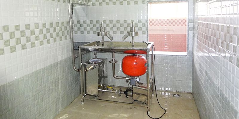 Semi Automatic Jar Cleaning Machine