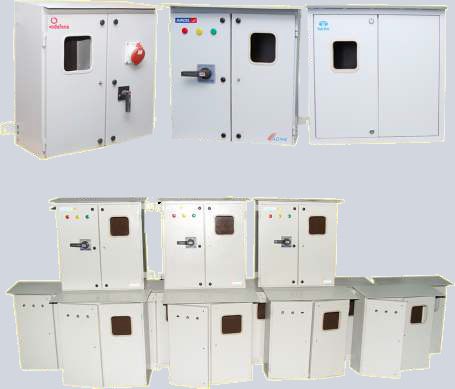 4 Way Rectangle Metal Metering Panel, for Industries, Power House, Certification : ISI Certified