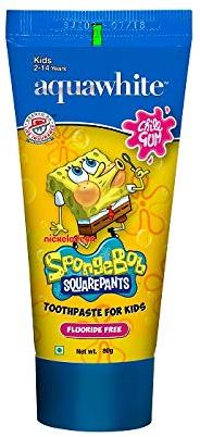 Aquawhite SpongeBob SquarePants Toothpaste for Kids