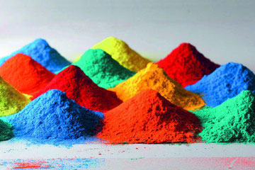 Blended colour pigment