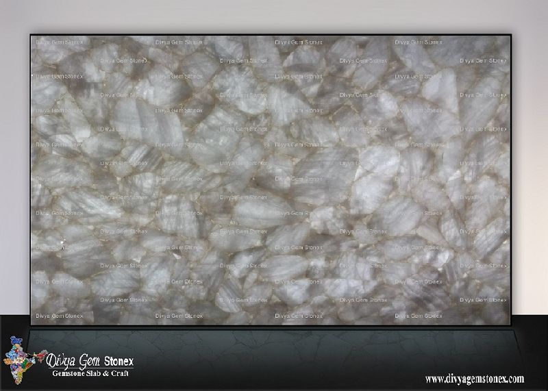 SEMI PRECIOUS QUARTZ STONE SLABS