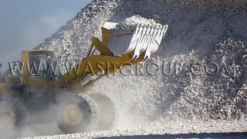 Gypsum Rocks for Cement Production