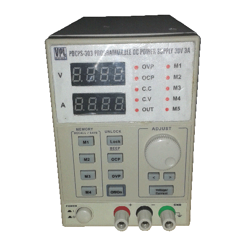 Programmable DC Power Supply (VPL-PDCPS-303 & VPL-PDCPS-305)