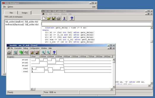 VHDL Simulator (DirectVHDL)
