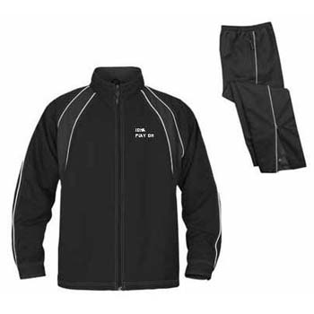 BLACK SPORTS TRACK SUITS