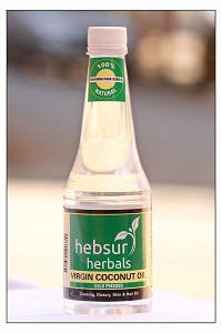 HEBSUR HERBALS VIRGIN COCONUT COLD PRESSED OIL
