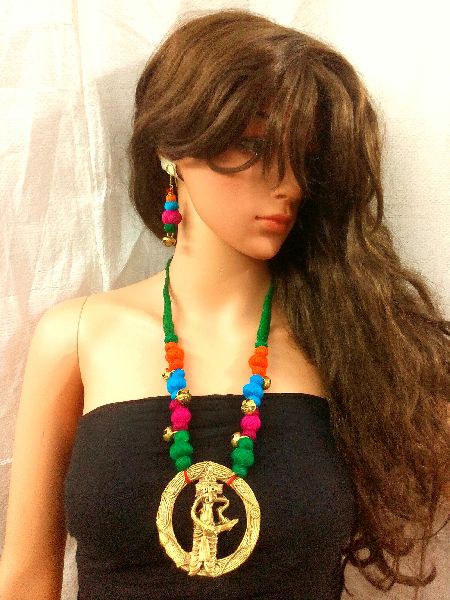 Bolly Fashion Tribal DOKRA Necklace set