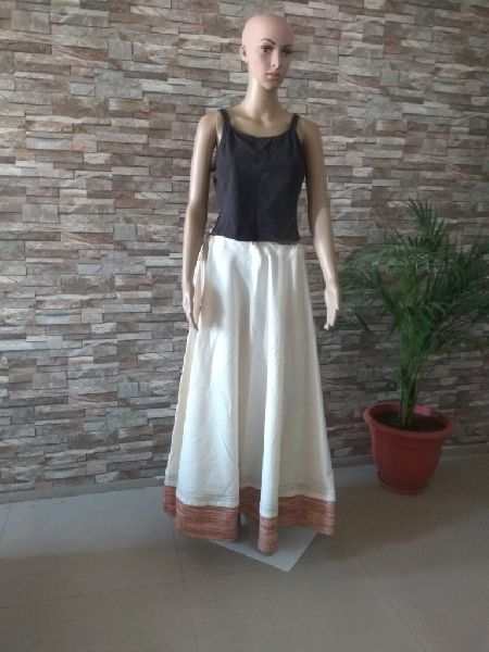 Long Khadi Skirt