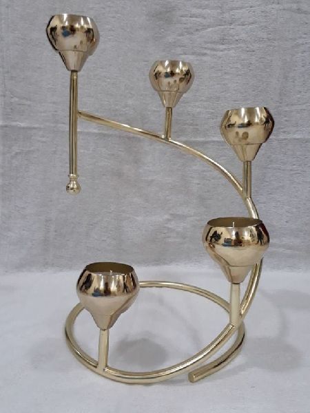decorative metal candle holder.
