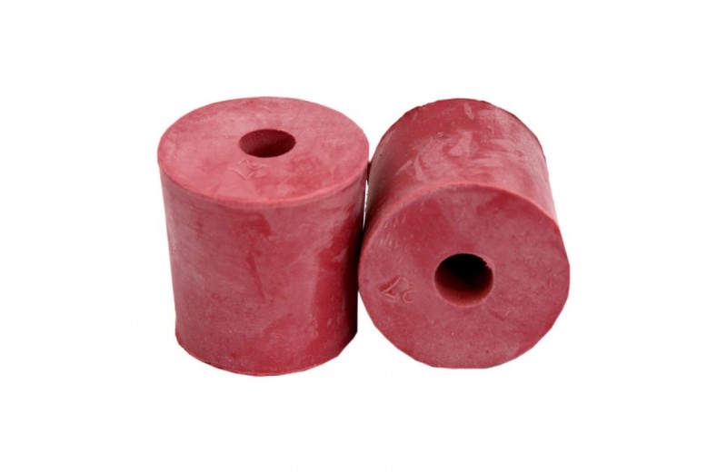 CORK STOPPER RUBBER ONE HOLE