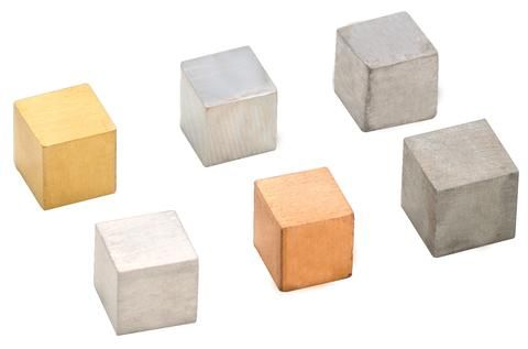 Cubes Metal Assorted