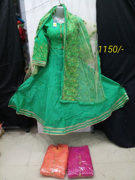 Ladies Designer Dress with ghagra