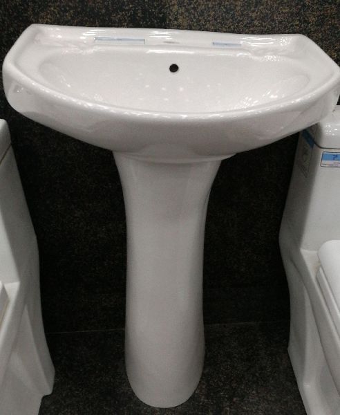 20x16 wash basin with pedestal
