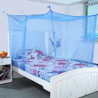 Blue Single Bed Mosquito Net, Size : Multisizes