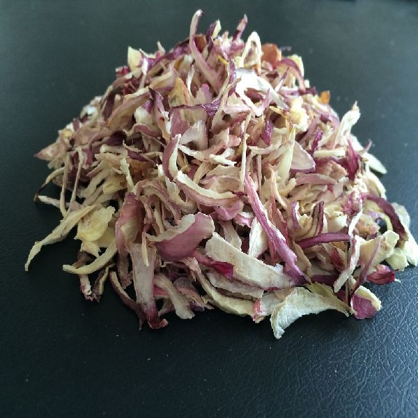 Chip Baked dehydrated red onion chop, Style : Dried