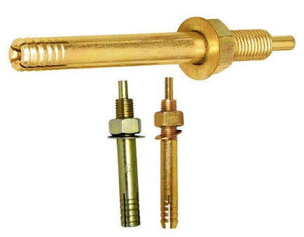 Iron Polished anchor fasteners, for Electrical Fittings, Size : Standard