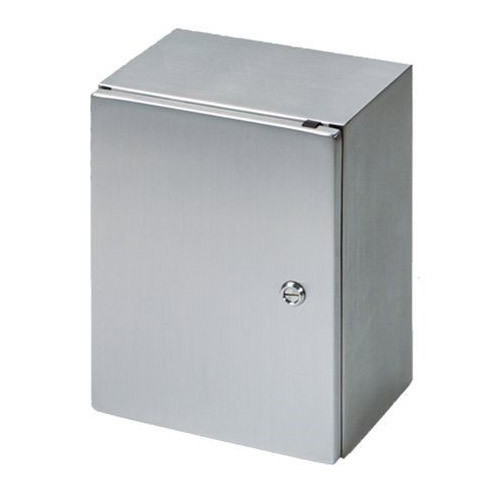 Rectangular Polished Stainless Steel Mining Junction Box, Color : Grey