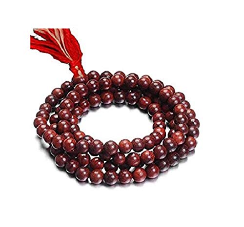Red Sandal Wood 108+1 Beads