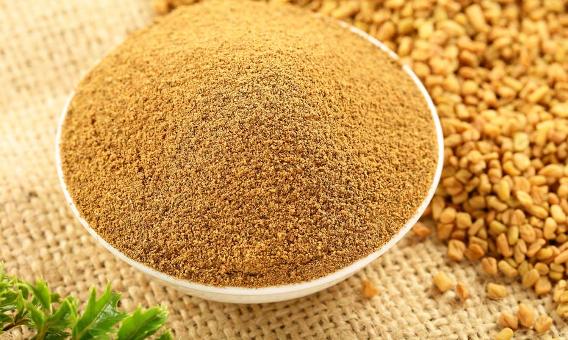 Organic Fenugreek Powder, for Anti Gastric, Antidiabetic, Cooking, Feature : Gluten Free