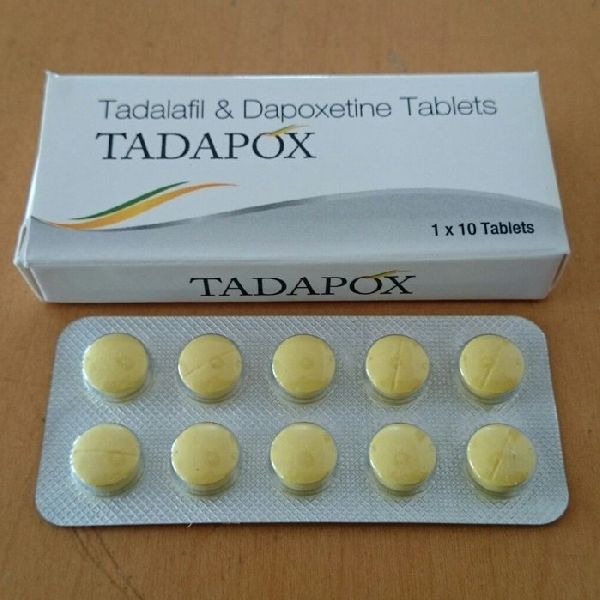 Tadapox Tablets, Packaging Type : Box