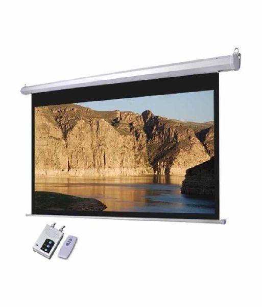 S.S Frame Work Motorized Projector Screen, Feature : Skylight, pool covers