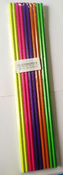 Polymer Fluorescent Color Long Pencil, for Writing, Length : 14” long.