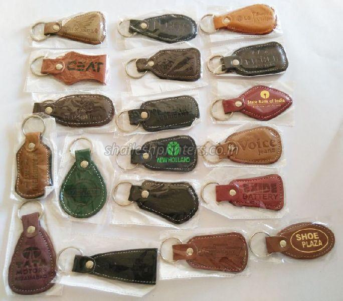 Leather Keychain Buy Leather Keychain in Nagpur Maharashtra India from Shailesh Printers