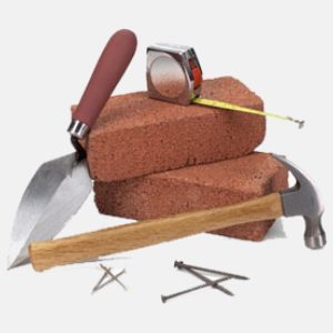 masonry tools clipart