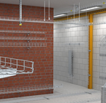 Mesh cable tray systems