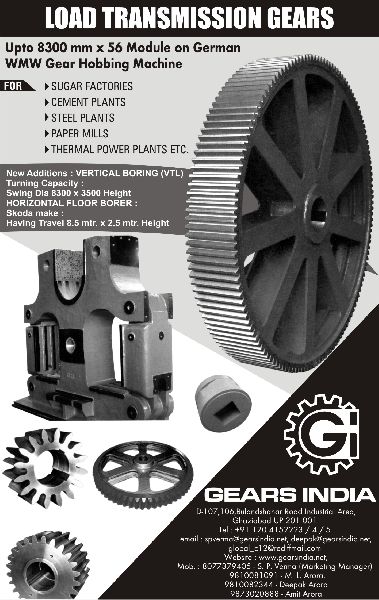 Round EN-24 Forged Steel Drive Pinion