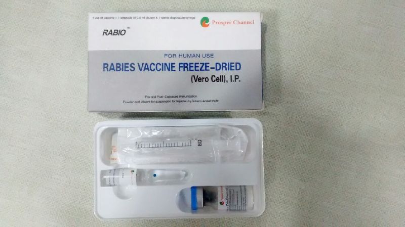 Rabies Vaccine Freeze Dried Injection, Medicine Type : Allopathic