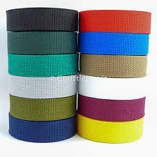 Coloured Polyester Webbing