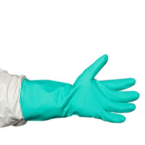 Nitrile Industrial Flock Lined Hand Gloves