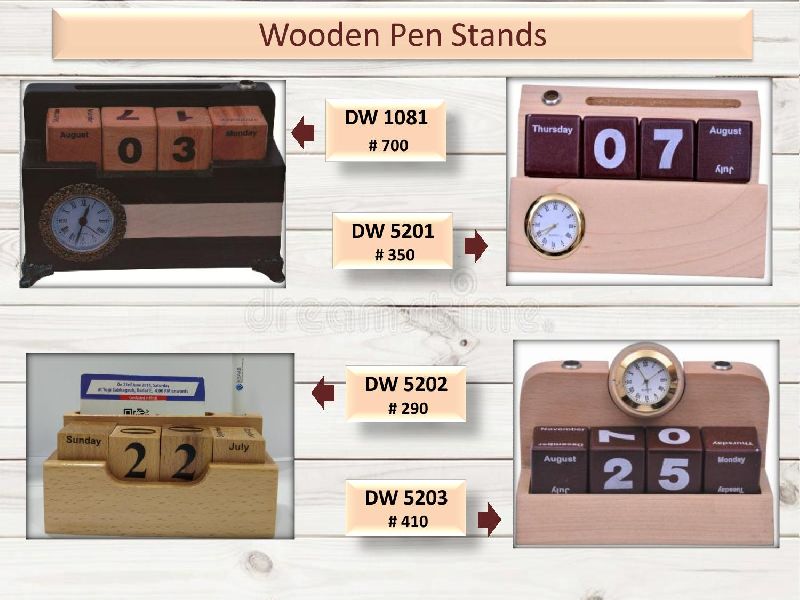 Wooden Pen Stands4