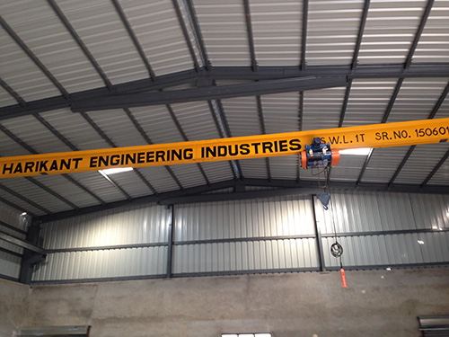 Single Girder E.O.T. Crane