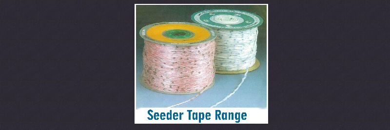 Seeder tape range