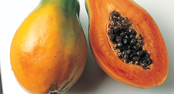 fresh papaya