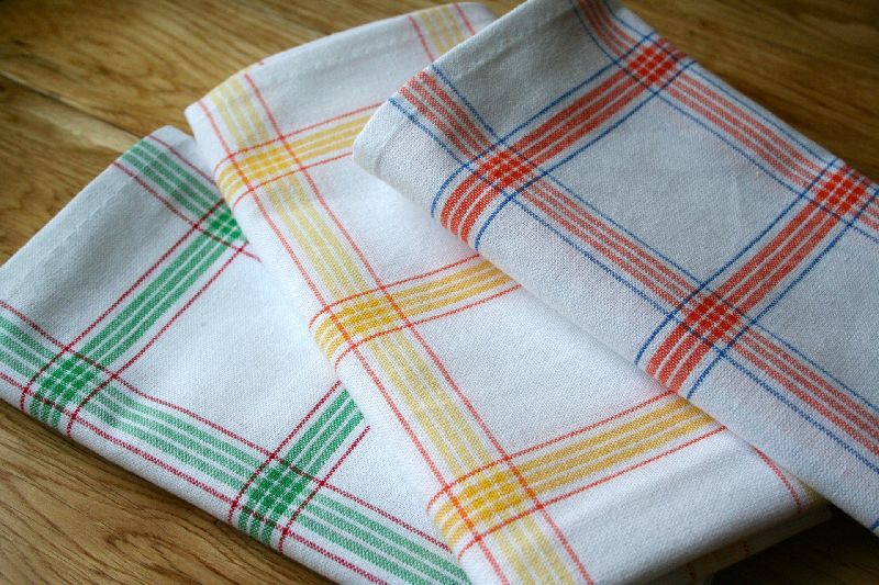 Printed Cotton kitchen towels, Size : Multisize