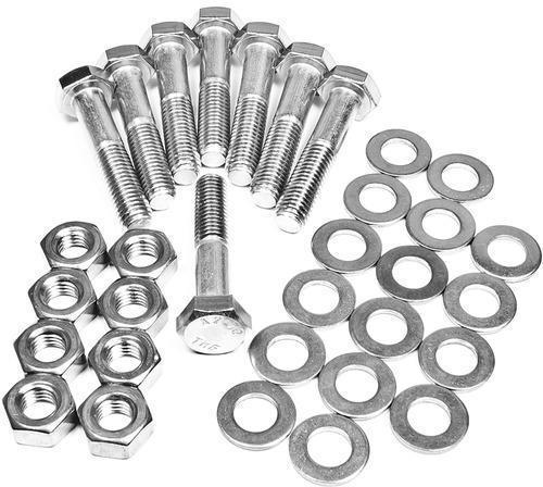 Mild Steel Ss Nut Bolt, for Door, Table Fittings, Window, Feature : Good Quality, Highly Durable