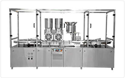 Injectable dry powder filling machine