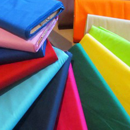 Plain dyed fabrics