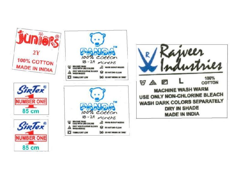 Heat Transfer Labels